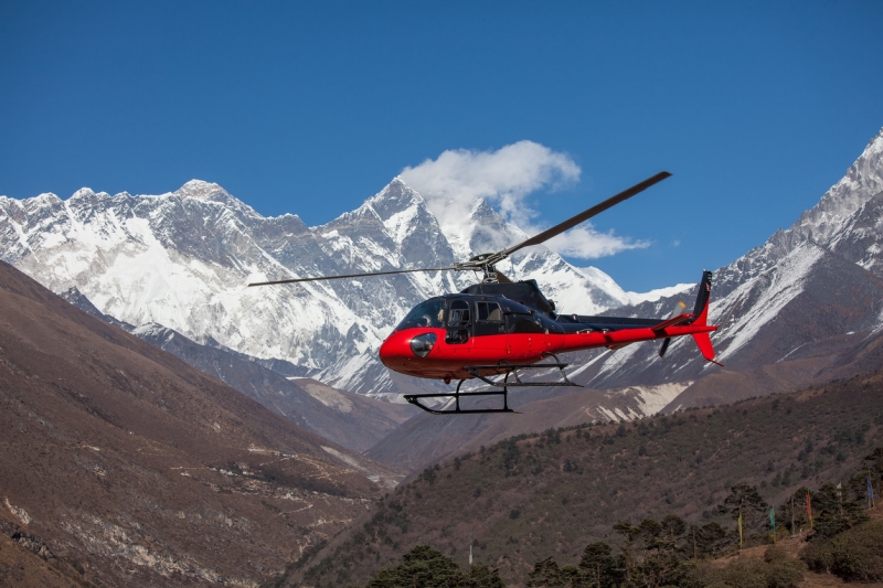 Private Helicopter Tour of the Himalayas
