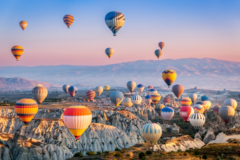 Ballooning Over Cappadocia, Turkey